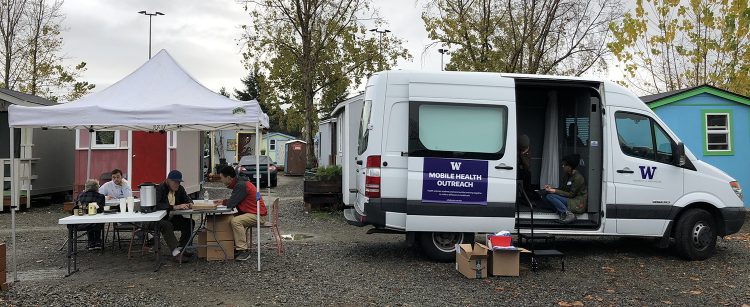 UW Mobile Health Outreach van.