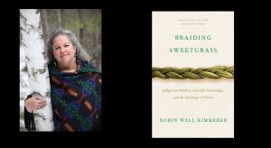 Robin Wall Kimmerer and book cover