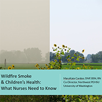 Wildfire Smoke & Children's Health: What Nurses Need to Know, MaryKate Cardon, DNP, BSN, RN,